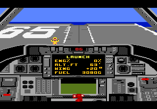 Tomcat F-14 Flight Simulator screenshot 3 for Atari 7800